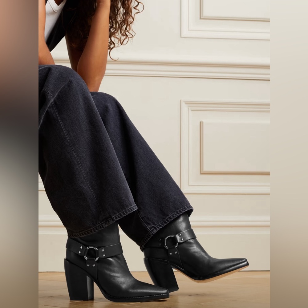 🎊Host Pick🎊 Rag & Bone Rio Western Leather Heeled Boot Size 36